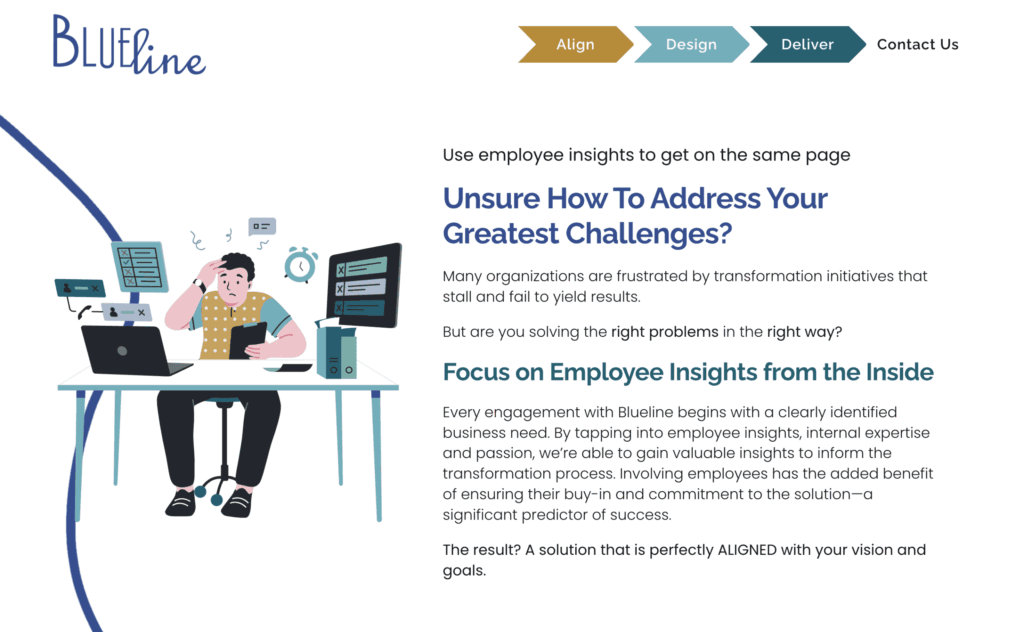 Old Blueline Website 2